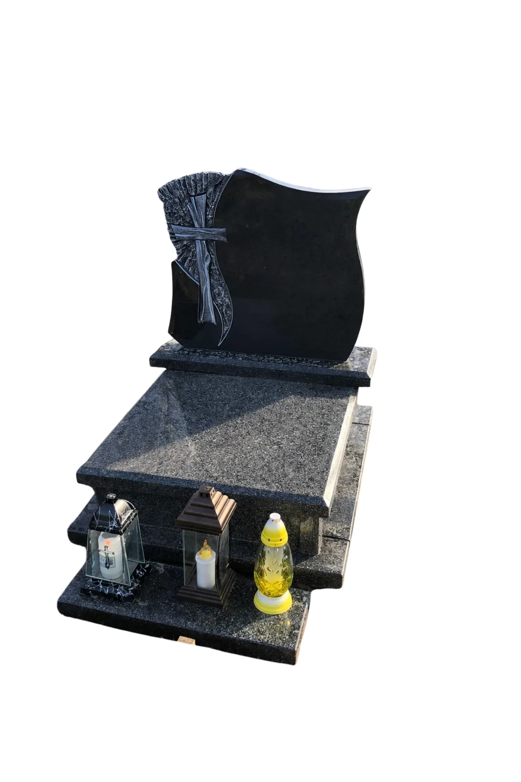 Realizacja kamieniarstwa Mikoszewo - nagrobki urnowe