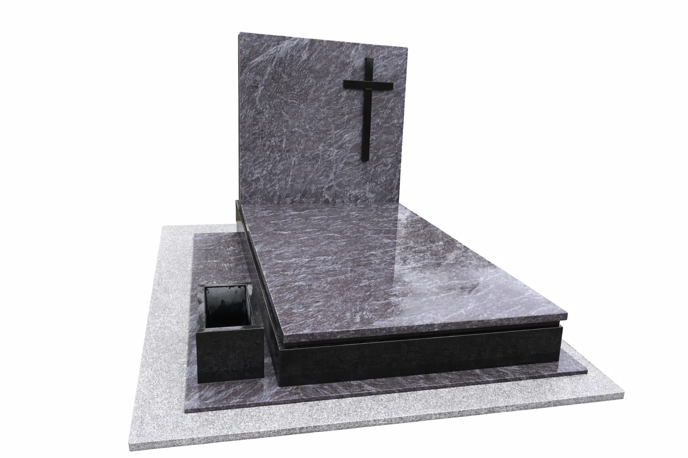 Grobowiec rodzinny - realizacja Kamieniarstwo Korzeniowski