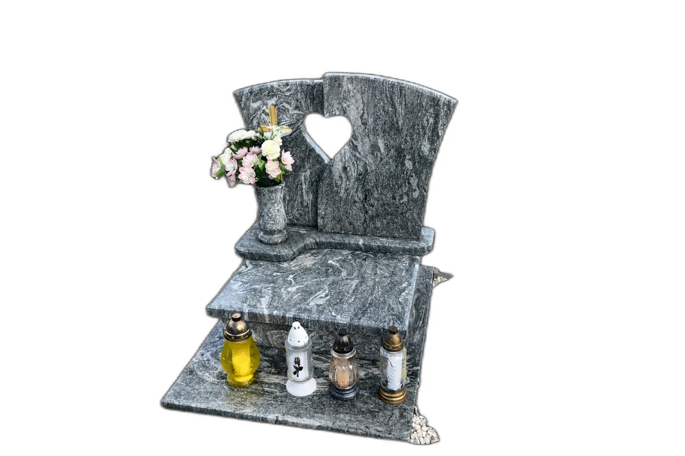 Nagrobek urnowy - realizacja Kamieniarstwo Korzeniowski